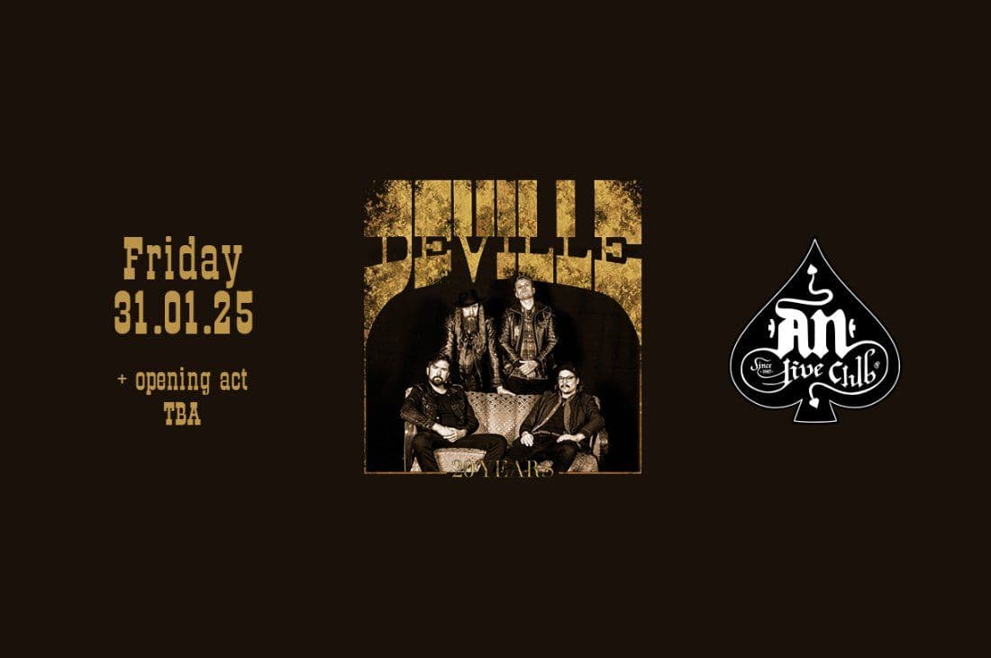 An image of 31st of January | Deville (20th Anniversary Show)! | An Club | Athens