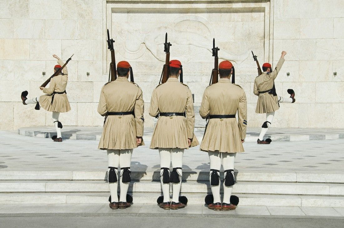 An image of Μνημείο Αγνώστου Στρατιώτη και Αλλαγή Φρουράς