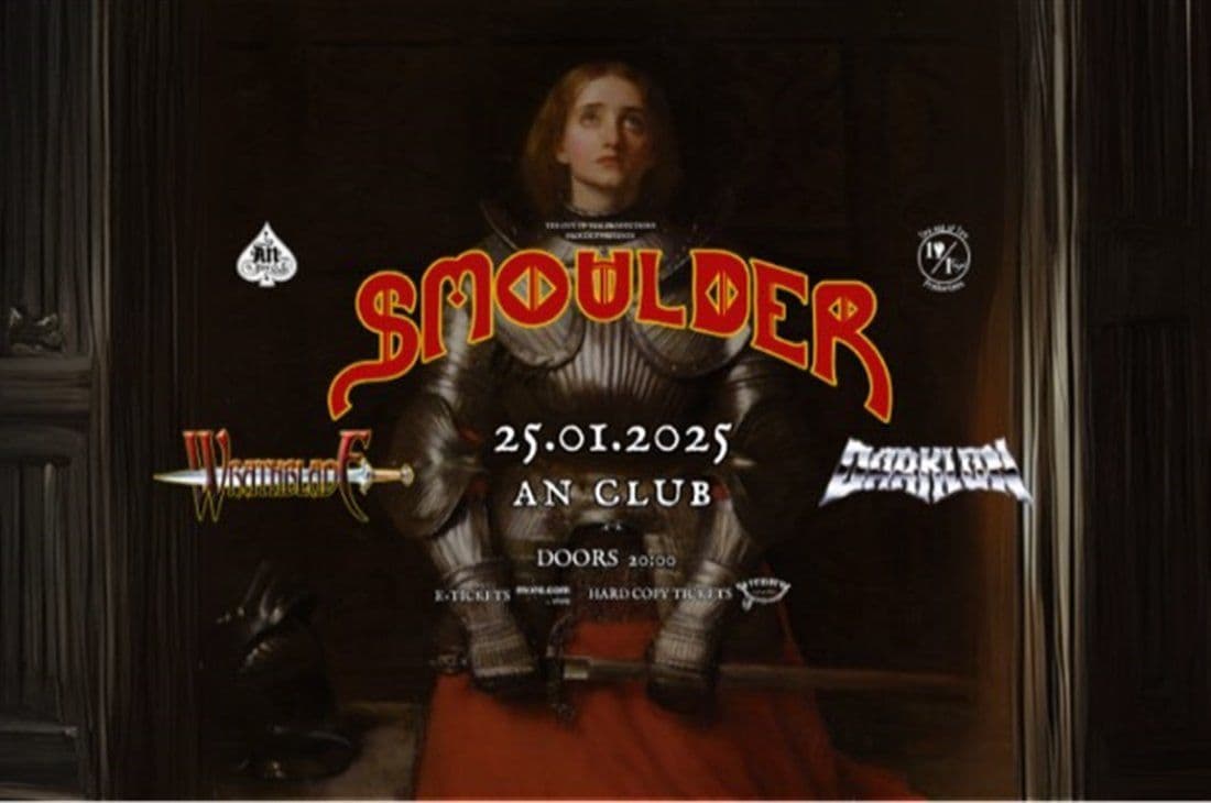 An image of 25th of January | Smoulder Live | An Club | Athens