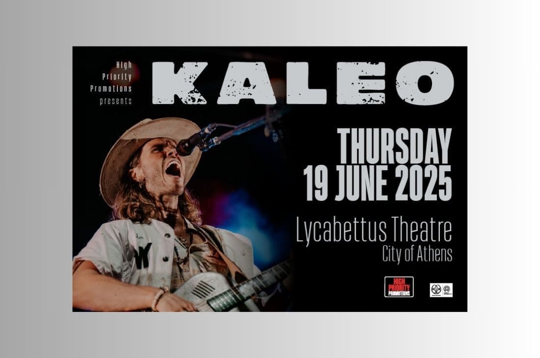 An image of 19th of June | Kaleo | Lycabettus Theatre | Athens
