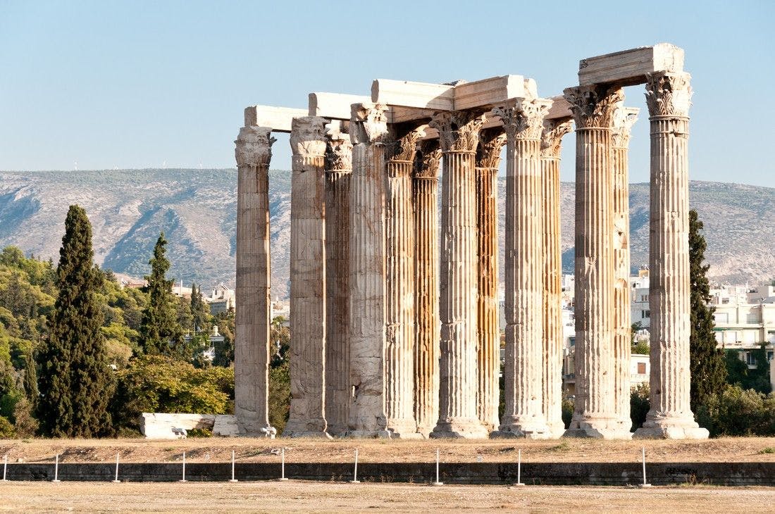 An image of Temple of Olympian Zeus