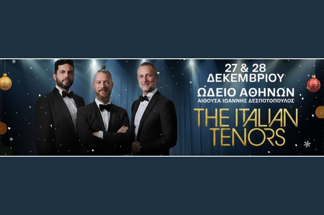 An image of 27 - 28 Δεκεμβρίου | The Italian Tenors| Ωδείο Αθηνών | Αθήνα