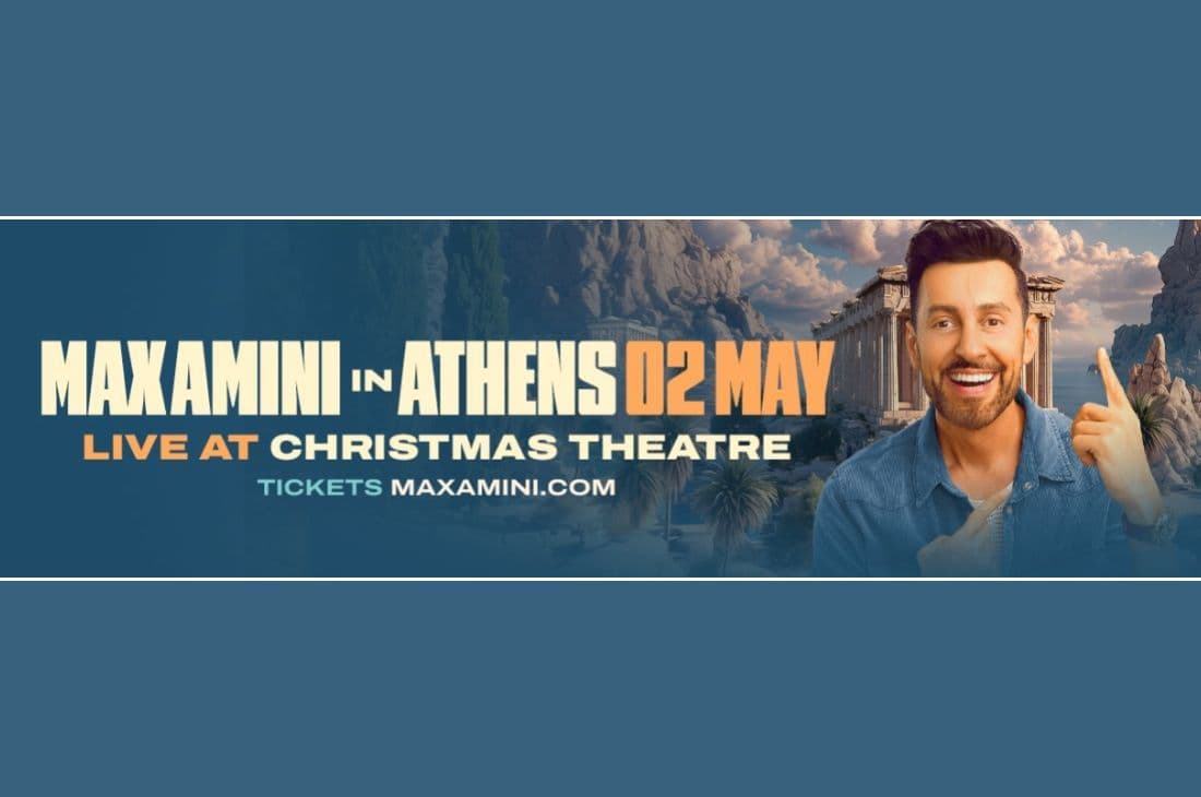 An image of 2 Μαΐου | Max Amini | Christmas Theater | Αθήνα