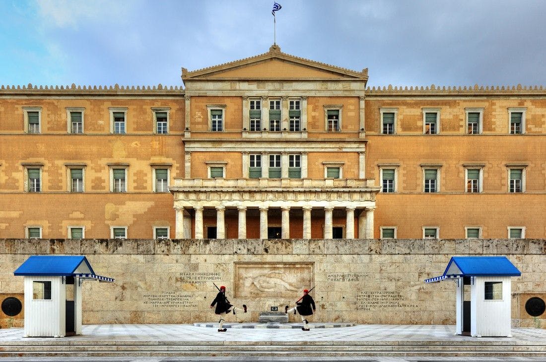 An image of Syntagma Square
