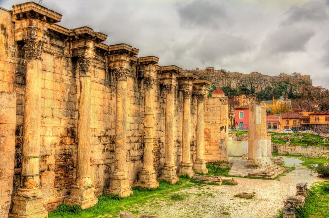 An image of Hadrian's Library