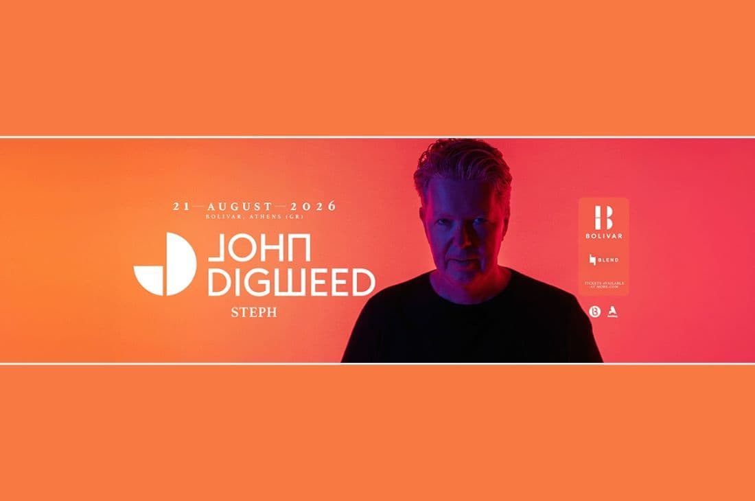 An image of 21 Αυγούστου | John Digweed | Bolivar Beach Club | Αθήνα