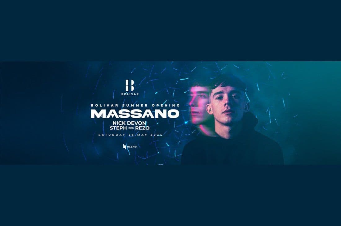 An image of 26th of April | Bolivar Opening w/ Massano | Bolivar Beach Bar | Athens
