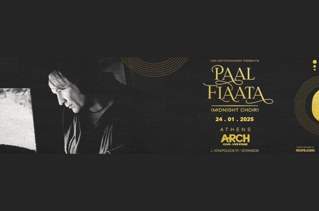 An image of 24th of January | Paal Flaata live | Arch | Athens