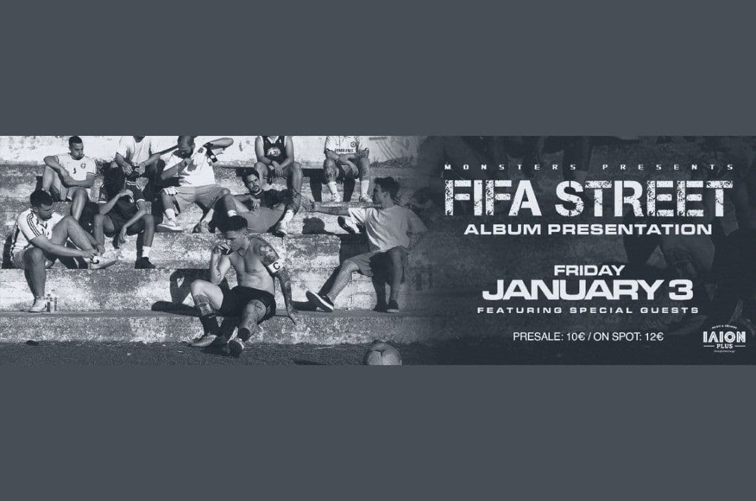 An image of 3rd of January | Monsters "FIFA STREET" live presentation | ILION Plus | Athens