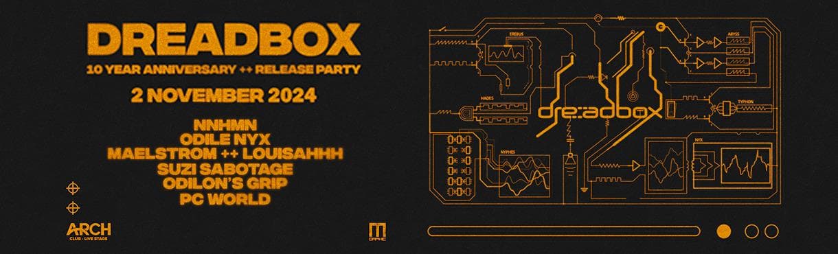 An image of 2 Νοεμβρίου | Dreadbox festival / 10 years anniversary | ARCH