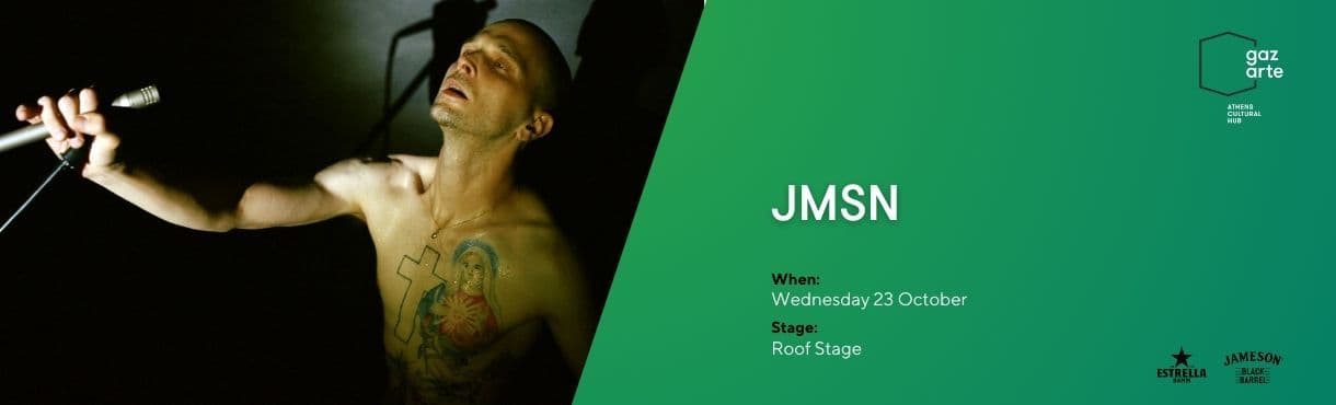 An image of 23 Οκτωβρίου | JMSN at Gazarte | Gazarte - Roof Stage